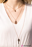 Paparazzi "I Know Why The Caged Bird Sings - Copper" necklace Paparazzi Jewelry
