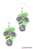 Paparazzi "I Like To Move It - Green" earring Paparazzi Jewelry