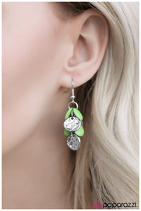 Paparazzi "I Like To Move It - Green" earring Paparazzi Jewelry