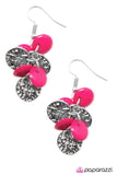 Paparazzi "I Like To Move It - Pink" earring Paparazzi Jewelry