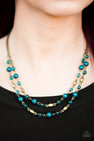 Paparazzi "Ill Always BEAD There - Blue" necklace Paparazzi Jewelry