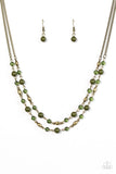 Paparazzi "Ill Always BEAD There - Green" necklace Paparazzi Jewelry
