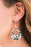 Paparazzi "Ill Be VINE - Silver" earring Paparazzi Jewelry