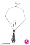 Paparazzi "Ill Cry If I Want To! - Black" necklace Paparazzi Jewelry