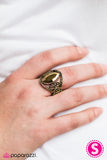 Paparazzi "Ill Have A Martini" Brass Ring Paparazzi Jewelry