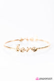 Paparazzi "I Love It - Gold" bracelet Paparazzi Jewelry