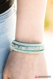 Paparazzi "I Love Rock N Roll - Blue" bracelet Paparazzi Jewelry