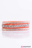 Paparazzi "I Love Rock N Roll - Orange" bracelet Paparazzi Jewelry