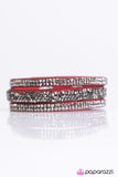 Paparazzi "I Love Rock N Roll - Red" bracelet Paparazzi Jewelry