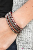 Paparazzi "I Love Rock N Roll - Red" bracelet Paparazzi Jewelry