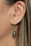 Paparazzi "Explore the Elements" Green Necklace & Earring Set Paparazzi Jewelry