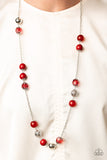 Paparazzi "Fruity Fashion" Red Necklace & Earring Set Paparazzi Jewelry