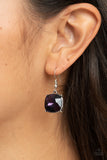 Paparazzi "GLOW Me The Money!" Purple Necklace & Earring Set Paparazzi Jewelry