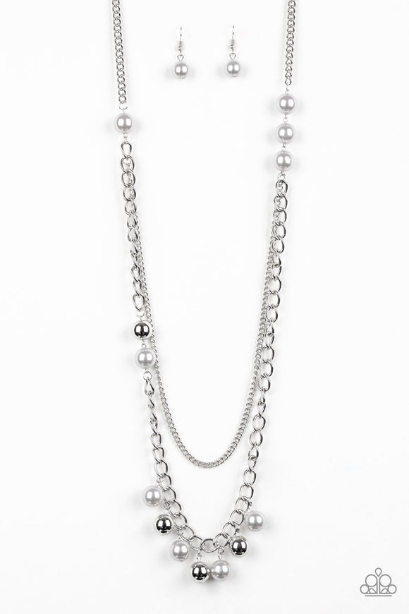 Paparazzi ♥ Stop and Reflect - Silver ♥ Necklace – LisaAbercrombie