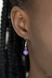 Paparazzi "Southern Roots" Purple Necklace & Earring Set Paparazzi Jewelry