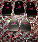 Girls Multi Starlet Shimmer Bracelets Rose Flower Charm Set of 5 Paparazzi Jewelry