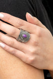 Paparazzi "Exquisitely Ornamental" Purple Ring Paparazzi Jewelry