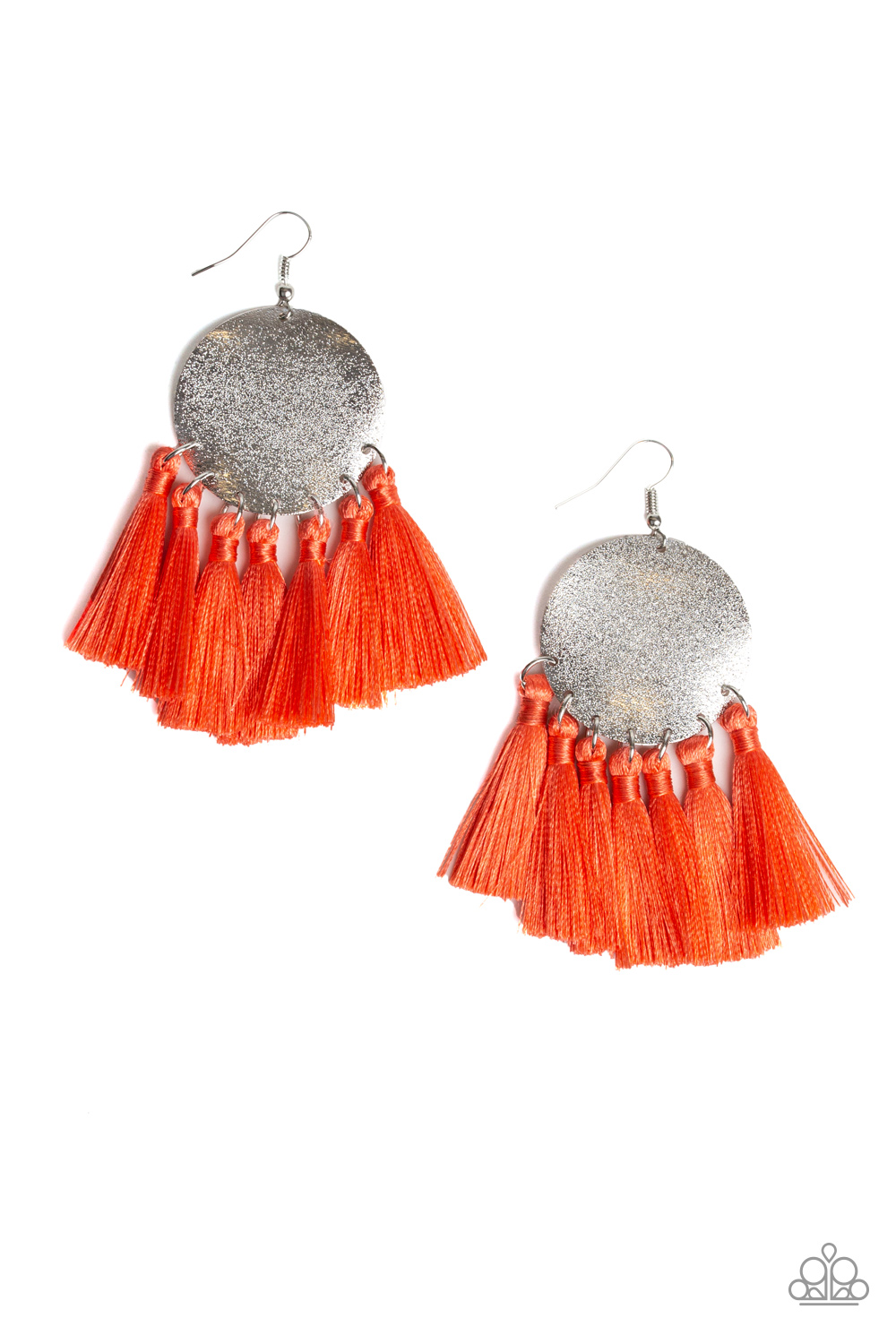 Paparazzi VINTAGE VAULT Tassel Tribute Orange Earrings