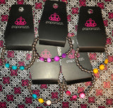 Girls Multi Iridescent Starlet Shimmer Bracelets Set of 5 Paparazzi Jewelry