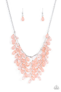 Paparazzi "Garden Fairytale" Pink Necklace & Earring Set Paparazzi Jewelry