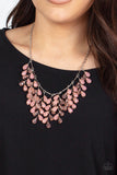 Paparazzi "Garden Fairytale" Pink Necklace & Earring Set Paparazzi Jewelry