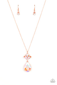 Paparazzi "Celestial Shimmer" Copper Necklace & Earring Set Paparazzi Jewelry