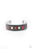 Paparazzi "Quarry Quake" Red Bracelet Paparazzi Jewelry