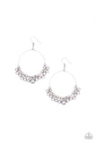 Paparazzi VINTAGE VAULT "The PEARL-fectionist" Silver Earrings Paparazzi Jewelry