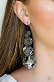 Paparazzi "Modern Mecca" Black Earrings Paparazzi Jewelry