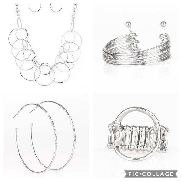 Paparazzi VINTAGE VAULT FASHION FIX Fiercely 5th Avenue 4/2019 SET Paparazzi Jewelry