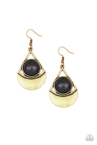 Paparazzi “Sonoran Sailing” Brass Earrings Paparazzi Jewelry