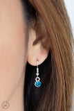 Paparazzi "Stunningly Stunning" Blue Choker Necklace & Earring Set Paparazzi Jewelry