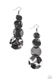 Paparazzi "Modern Mecca" Black Earrings Paparazzi Jewelry