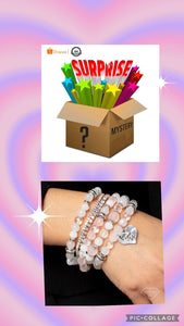 Paparazzi "Optimistic Opulence" Pink Exclusive Bracelet + Mystery Item Paparazzi Jewelry