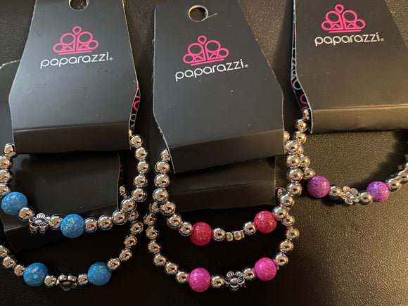 Paparazzi Starlet Shimmer Multi Daisy Bracelet Lot#77 Paparazzi Jewelry