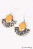 Paparazzi "Im A Huge Fan! - Yellow" earring Paparazzi Jewelry