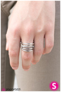 Paparazzi "Im All In" Silver Ring Paparazzi Jewelry