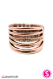 Paparazzi "Im All In  - Copper" ring Paparazzi Jewelry