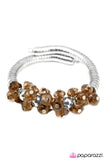 Paparazzi "Im Blushing" Brown Bracelet Paparazzi Jewelry