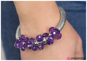 Paparazzi "Im Blushing" Purple Bracelet Paparazzi Jewelry