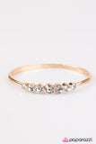 Paparazzi "Im Gonna Let It Shine" Gold Bracelet Paparazzi Jewelry