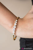 Paparazzi "Im Gonna Let It Shine" Gold Bracelet Paparazzi Jewelry