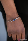 Paparazzi "Im Here To Dazzle" Blue Bracelet Paparazzi Jewelry