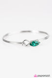 Paparazzi "Im Here To Dazzle" Green Bracelet Paparazzi Jewelry