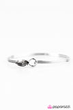 Paparazzi "Im Here To Dazzle - Silver" bracelet Paparazzi Jewelry