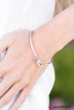 Paparazzi "Im Here To Dazzle - White" bracelet Paparazzi Jewelry