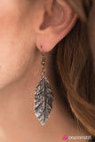 Paparazzi "Im Just LEAF-ing - Copper" earring Paparazzi Jewelry