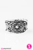 Paparazzi "I Must Have Flowers - Silver" ring Paparazzi Jewelry