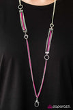 Paparazzi "Im With Cupid" Pink Necklace & Earring Set Paparazzi Jewelry