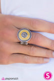 Paparazzi "In a Field of Roses, Be a Wildflower" Yellow Ring Paparazzi Jewelry